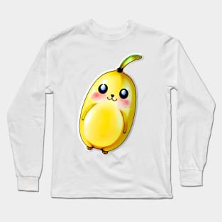 Bubbly Bunchkins - The Kawaii Banana Adventure Long Sleeve T-Shirt